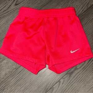 Nike Hot Pink Sports Shorts Kids Size Small